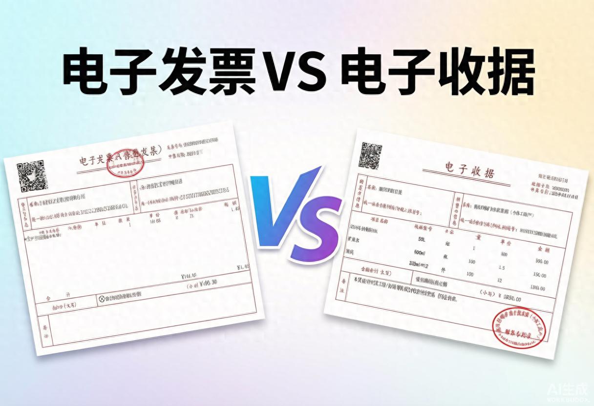傻傻分不清电子收据和电子发票，一文带你搞懂5点区别