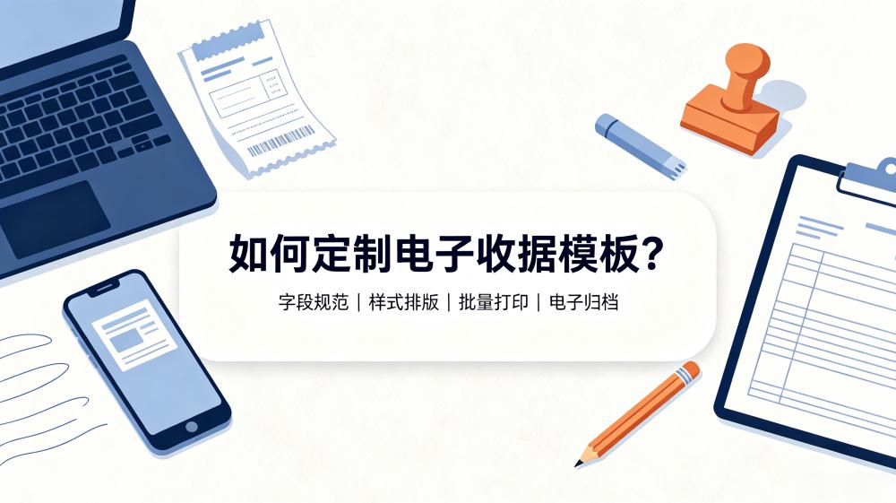 在哪里定制电子收据模板？